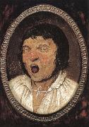 Pieter Bruegel Men yawn oil